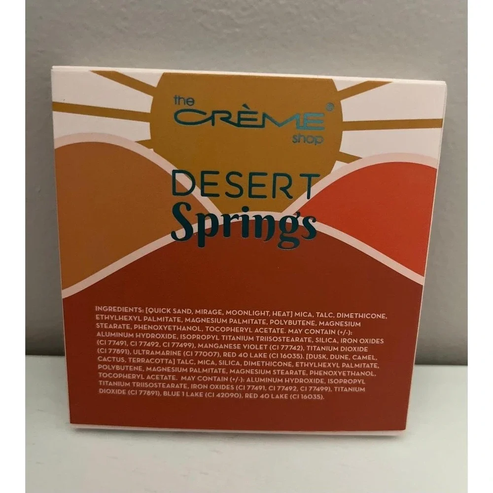 The Crème Shop Desert Springs 9 Color Eyeshadow Palette